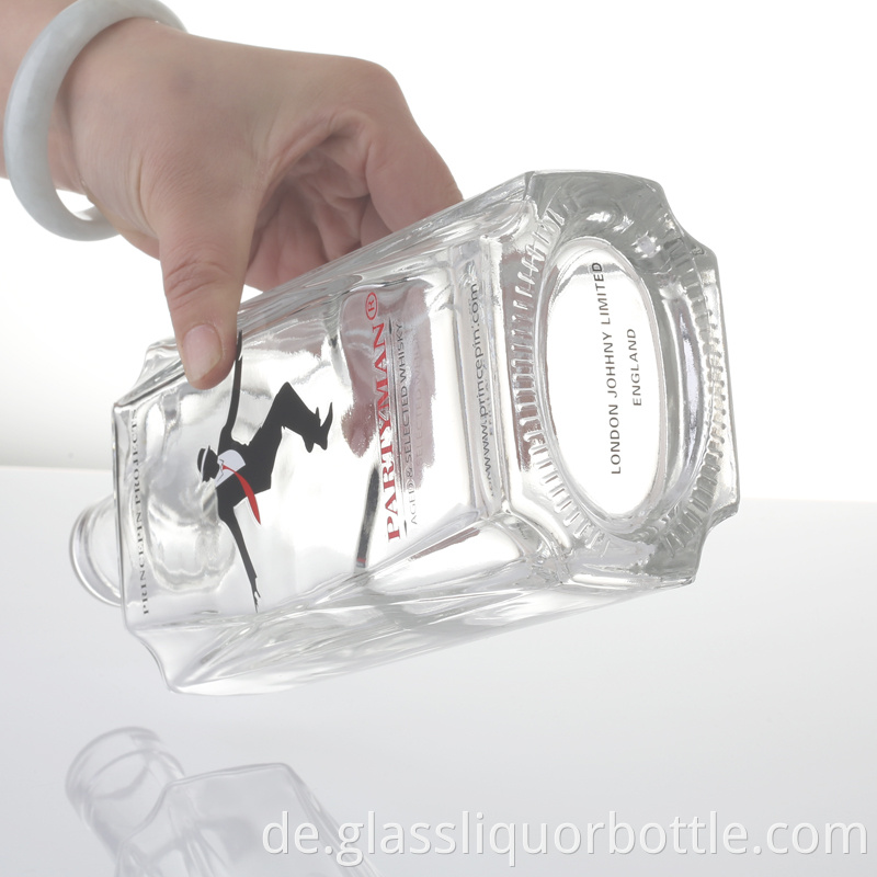 350ml vodka glass bottle